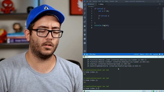 Var, Let, Const - Tudo o que você precisa saber смотреть онлайн