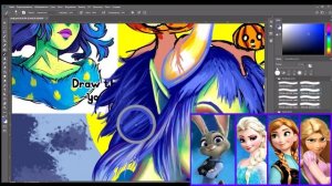 Синдром одинакового лица + повторяю рисунок Kristina Kaspi - DRAW THIS IN YOUR STYLE