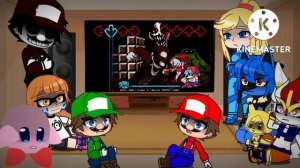 Nintendo characters react to Mario's Madness//Mod//part 3