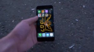 The removal of a giant iPhone 6s glass ball from a height of 100 feet!