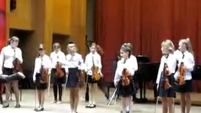Выступление на фестивале младших ансамблей смотреть онлайн