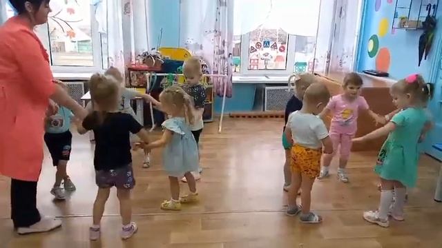 Танец "Весёлые грибочки" в младшей группе смотреть онлайн