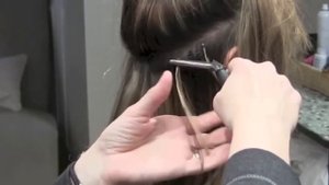 Наращивание волос холодным методом