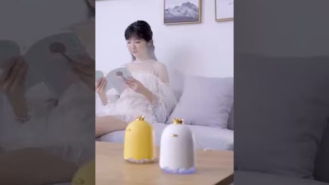 Маленький увлажнитель воздуха в виде утки мини с usb портом расширения crown duck для дома и офиса, смотреть онлайн