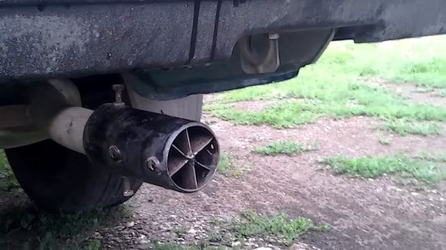 Самодельная насадка на глушак и нормальный звук. смотреть онлайн