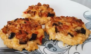 КУРИНЫЕ КОТЛЕТКИ С БАКЛАЖАНОМ В ДУХОВКЕ! Рецепт из куриного фарша. Сочные котлеты с овощами