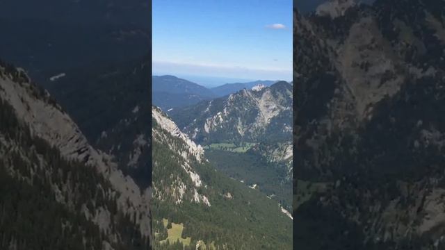 Германские Альпы, Бавария, город Фюссен. German Alps, Bavaria, city Füssen.