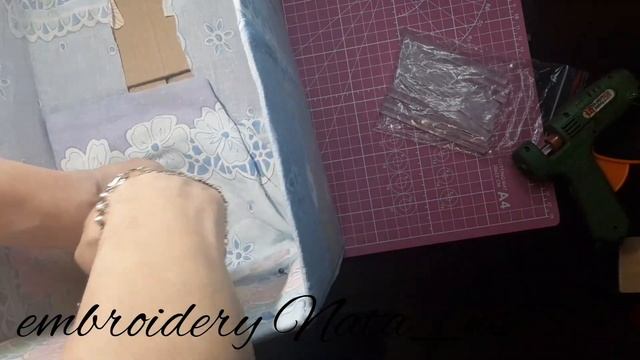 Box For Needlework With Your Own Hands.Коробка для рукоделия своими руками за 20 минут.Мастер класс