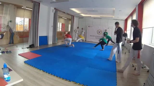 Семинар по капоэйра для жителей города Москвы 23.04.2022. Зал 1 смотреть онлайн