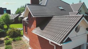 Замена гибкой битумной черепицы на металлочерепицу .