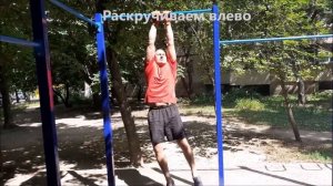 Упражнение на турнике для спины