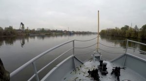 Перегон катера Ярославец из Москвы в Серпухов