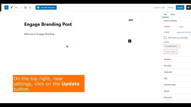 How to edit or delete a post in WordPress