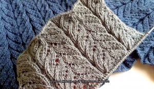 Вязание на весну - Шикарный ажурный узор спицами для весенних кофточек