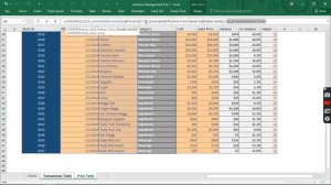 Excel Business Inventory (part-2) How To Dynamically Change Product Price Using Effective From Date