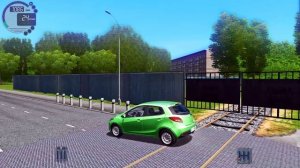 City Car Driving 1.5.4 Mazda 2 + Download - G27 HD [1080p][60fps]