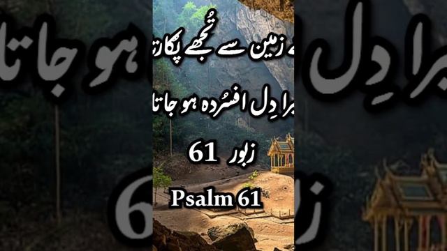 Bible Reading Audio| Psalm 61 #psalms #jesus #bible #dailybiblereading #biblereadingaudio #urdubibl