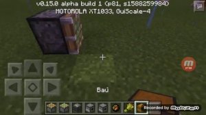 Minecraft 0.15.0 apk build 1- finalmente os itens