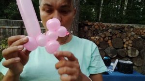 Как сделать мышку из длинного шарика