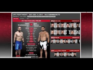 Прогноз и Аналитика от MMABets UFC FN 123:Нето-Гилз,Груджмахер-Рамос,Перез-Алькантара.Выпуск №45:1/6