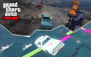 Гоночки + паркур в GTA V OnLine