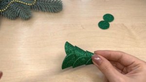 Ёлочка из фоамирана Новогодние игрушки DIY Christmas ornaments