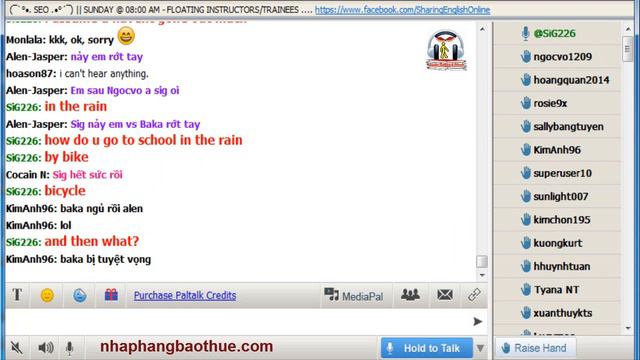 Vol.91 - English Conversation on Paltalk to Kenny N - Track 901 смотреть онлайн