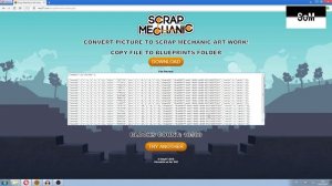 Scrap Mechaniс #13 ГАЙД о том, как легко делать картинки в игре с помощью сайта от ikey07!