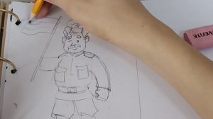 Добрый и злой персонаж. Роль цвета в рисунке