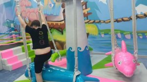 Приехали с детьми в Детский парк "Космостар".