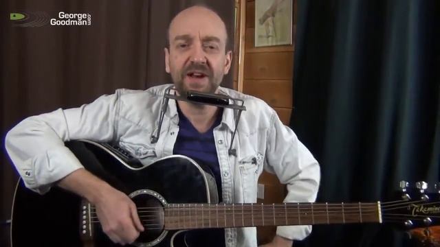 Rolling Stones Salt of the Earth Lesson on Guitar and Harmonica - Campfire version смотреть онлайн