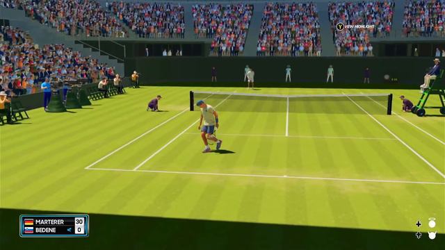 Maximilian Marterer      vs   Aljaz Bedene     | 🏆 ⚽ Wimbledon 2022  Round 1     (06/27/2022) 🎮