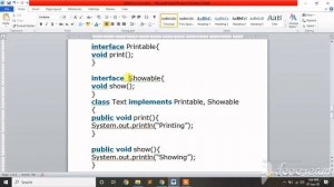 Interface in java with Example || How can achieve multiple inheritance in java || In Hindi