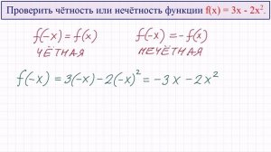 Четность или нечетность функции #5