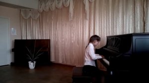 Тимофеева Варя М Дворжак Этюд до мажор