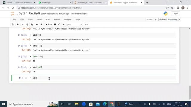 Python String Lesson 0001 Live Class
