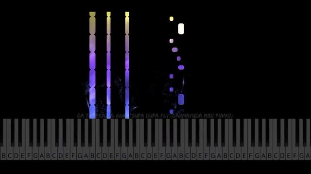 Da tweekaz & 666 - Supa Dupa Fly (Darmayuda MIDI Piano)