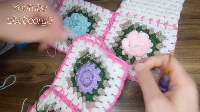 EFSANE MOTİFLİ HIRKA ÇOK KOLAY/BABY CARDİGAN/ #woolen смотреть онлайн