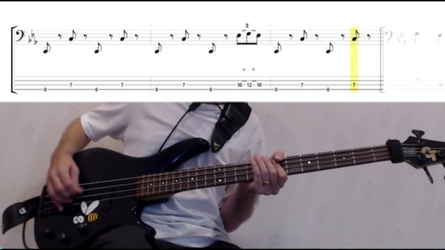 No One Knows by Queens of the Stone Age - Bass Cover (tablature & notation included)