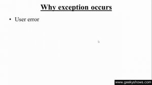 173. Why Exceptions Occurs in Java Programming (Hindi)