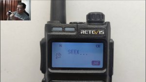 Retevis RA685 - захват частоты