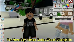 30+ Best Boys Tattoo Codes For Brookhaven RP (2023)  | Brookhaven RP Boys Tattoo Codes