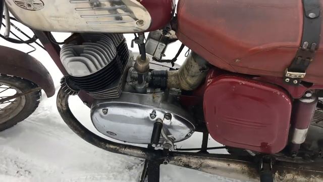 Двигатель Ява (Jawa) 350/360 тест 30.01.2019 после ремонта (г. Рыльск, Курская область) смотреть онлайн