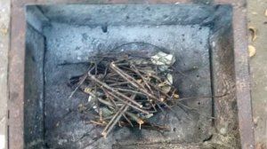 Не видеоурок №1 Как разжечь костёр..