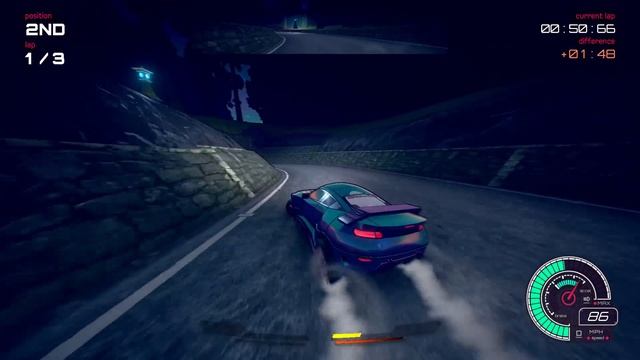 Inertial Drift: Initial D & Ridge Racer Inspired Dual Stick Drifting Arcade Racing Game! смотреть онлайн