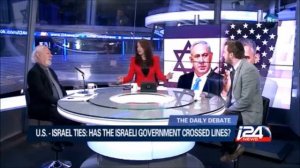 Algemeiner Editor Dovid Efune Debates U.S. Israel Ties on i24 News