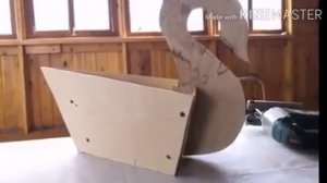 Мастер класс: Изготовление цветочной клумбы из фанеры