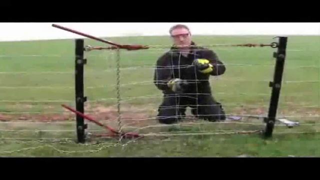 Установка шарнирной сетки
