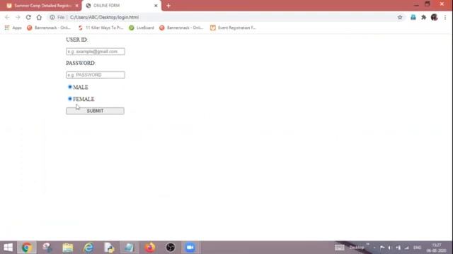HTML Tutorials || How To Create Radio Button in HTML || Radio Buttons || Forms in Html || Part-3