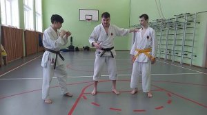 боковой удар ногой в карате